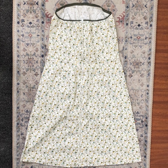 Ruby Rox Junior Strapless Floral Dress - Size 11 - Picture 2 of 7